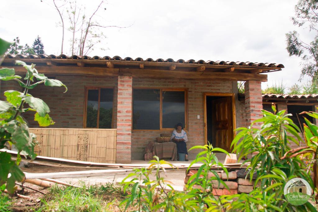 Гостевой дом Loma Wasi Alojamiento Rural Indigena En Котакачи Экстерьер фото